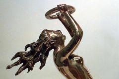 Pair of Neo Classic Bronze Mermaid Figures - 4322012