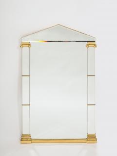 Pair of Neo Classical Mirrors with Gilt Accents France 1980s - 2310158