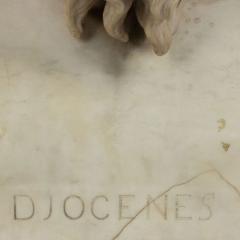 Pair of Neo classic Marble Diogenes Socrates Busts - 4200831