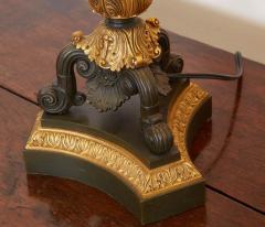 Pair of Neoclassical Bronze and Ormolu Tabletop Lamps - 3318646