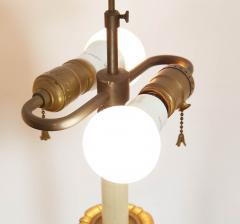 Pair of Neoclassical Bronze and Ormolu Tabletop Lamps - 3318649