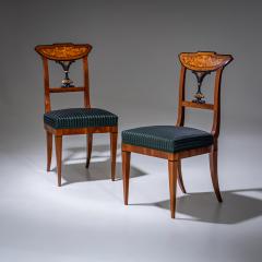 Pair of Neoclassical Chairs Southern Germany circa 1815 - 4533945