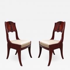 Pair of Neoclassical Side Chairs - 1855998