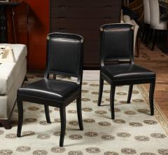 Pair of Neoclassical Side Chairs - 3695341