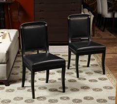 Pair of Neoclassical Side Chairs - 3695344