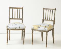 Pair of Neoclassical Side Chairs - 4044429