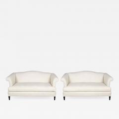 Pair of Neoclassical Style Loveseats - 4738370
