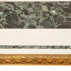 Pair of Neoclassical style ormolu and marble centre tables - 1543118