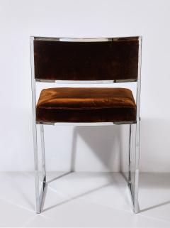 Pair of Nickel Side Chairs - 2147439