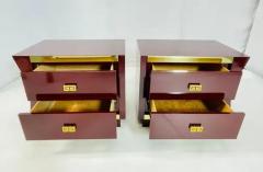 Pair of Nightstands by Jafan Corporation USA 1960s - 3948781
