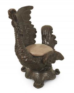 Pair of Northern Italian Renaissance Griffin Side Chairs - 1419436