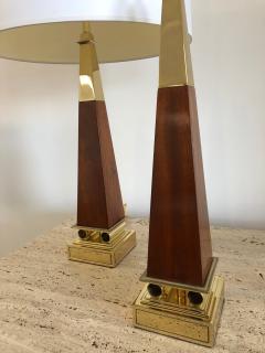 Pair of Obelisk Lamps  - 1368245