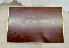 Pair of One Drawer Neoclassical Style Bronze Mounted Mahogany End Side Tables - 2913553