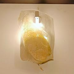 Pair of Organic Design Wall Lamps - 3819008