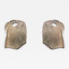 Pair of Organic Design Wall Lamps - 3985529