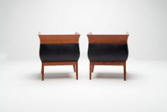 Pair of Orlando Diaz Azcuy Chalice Chairs 1985c  - 4615504