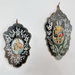 Pair of Oustanding German Nuns Mirrors circa 1800 - 3734184