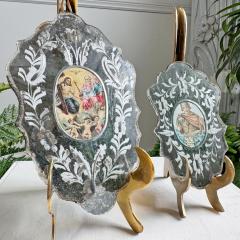 Pair of Oustanding German Nuns Mirrors circa 1800 - 3734191