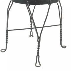 Pair of Outdoor Green Wire Chairs - 4670252