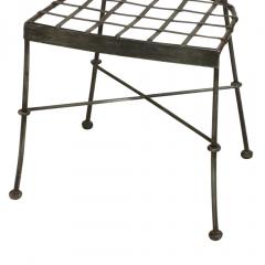 Pair of Outdoor Iron Side Chairs - 4170136