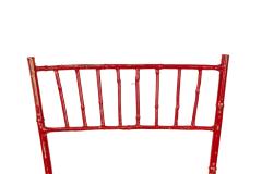 Pair of Outdoor Painted Iron Side Chairs - 4667674