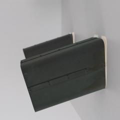 Pair of Outdoor Patinated Copper Ceiling Wall Lamps Finland 1950s - 4572891