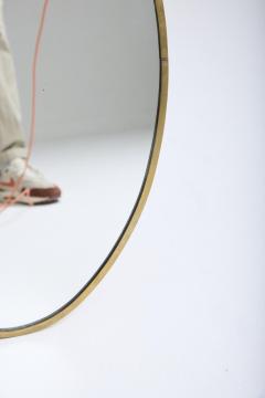 Pair of Oval Brass Mirrors - 4816431