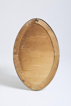 Pair of Oval Brass Mirrors - 4816433