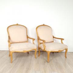 Pair of Oversized Twig Style Rustic Upholstered Armchairs circa 1970 - 3490601