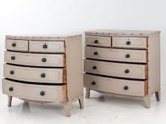 Pair of Painted Faux Bamboo Dressers French Late 19th century - 3408782