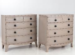 Pair of Painted Faux Bamboo Dressers French Late 19th century - 3408785