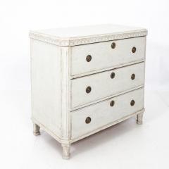 Pair of Painted Gustavian Chest of Drawers - 1179991