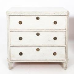 Pair of Painted Gustavian Chest of Drawers - 1179993