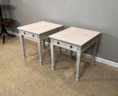 Pair of Painted Pine Bedside Tables - 2808507