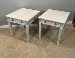 Pair of Painted Pine Bedside Tables - 2808508