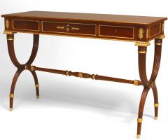 Pair of Pair of English Regency Mahogany Console Tables - 1427522