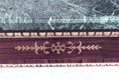Pair of Pair of English Regency Rosewood Gilt Dolphin Console Table - 1427466