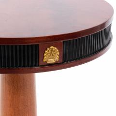 Pair of Pair of Mahogany Empire Style Drum Tables - 1437454