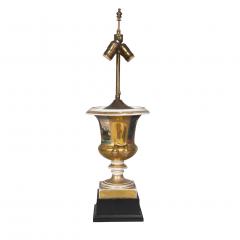 Pair of Paris Porcelain Campagna Form Table Lamps with New Shades - 3786494