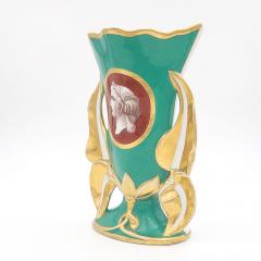 Pair of Paris Porcelain Vases France circa 1870 - 3051328