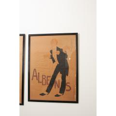 Pair of Parisian Framed Art Deco Cinema Posters - 3330331