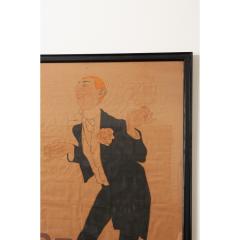 Pair of Parisian Framed Art Deco Cinema Posters - 3330349