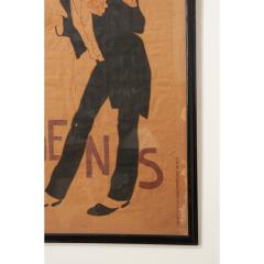 Pair of Parisian Framed Art Deco Cinema Posters - 3330357