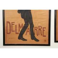 Pair of Parisian Framed Art Deco Cinema Posters - 3330495