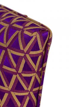 Pair of Paul Laszlo Mid Century American Geometric Upholstered Armchairs - 4652997