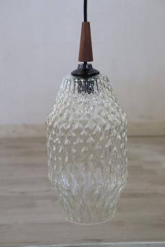 Pair of Pendant Lamps in Murano Glass Italy 1960s - 4194937