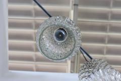 Pair of Pendant Lamps in Murano Glass Italy 1960s - 4194941