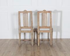 Pair of Period Gustavian Chairs in Original Paint Sweden Late 18th Century - 4223353