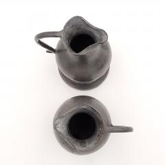 Pair of Pewter Pitchers France circa 1800 - 3928352