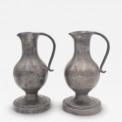 Pair of Pewter Pitchers France circa 1800 - 3930799